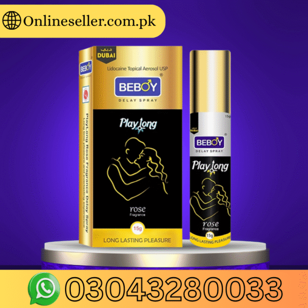 Beboy PlayLong Delay Spray Rose In Pakistan