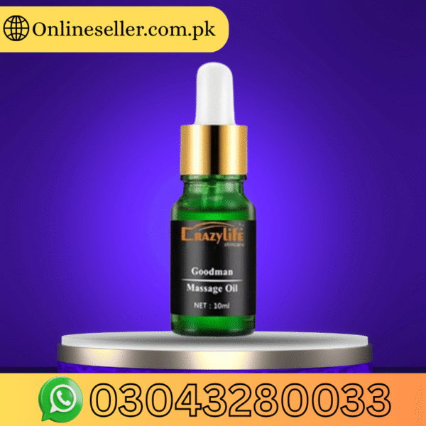 Crazy Life Goodman Massage Oil Price In Pakistan