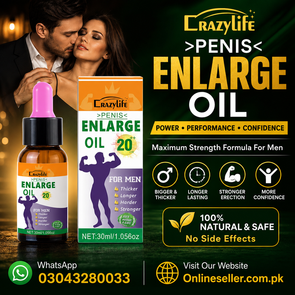 Crazy Life Penis Enlarge Oil For Men In Pakistan Crazy Life Penis Enlarge Oil For Men In Pakistan