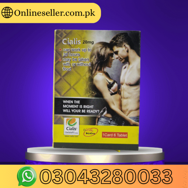 Cialis 20mg 1 Pack 6 Tablet In Pakistan