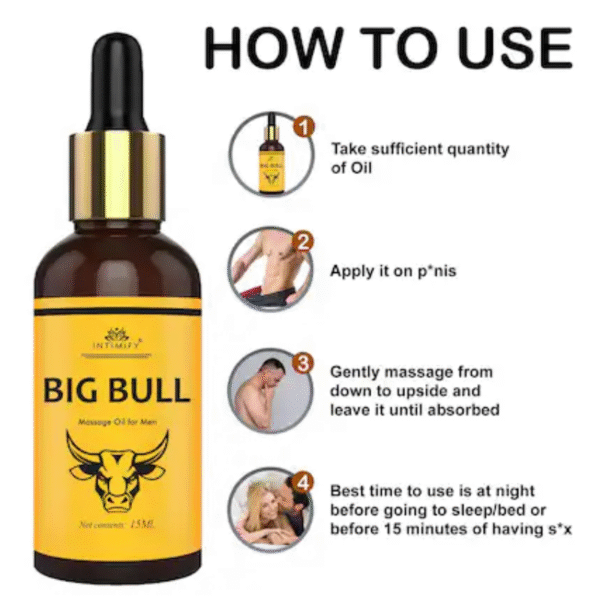 Intimify Big Bull Oil In Pakistan