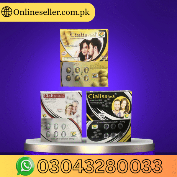 Cialis Black &  Cialis Silver  & Cialis Gold In Pakistan