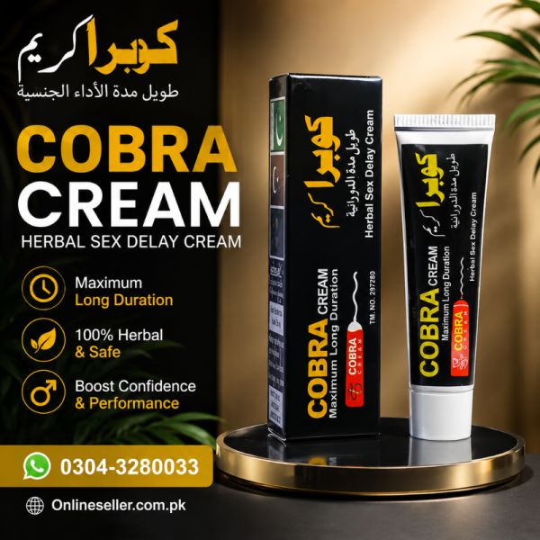 Cobra Cream Maximum Long Duration In Pakistan