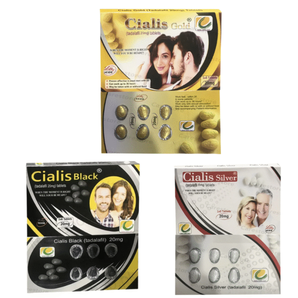 Cialis Black & Cialis Silver & Cialis Gold In Pakistan