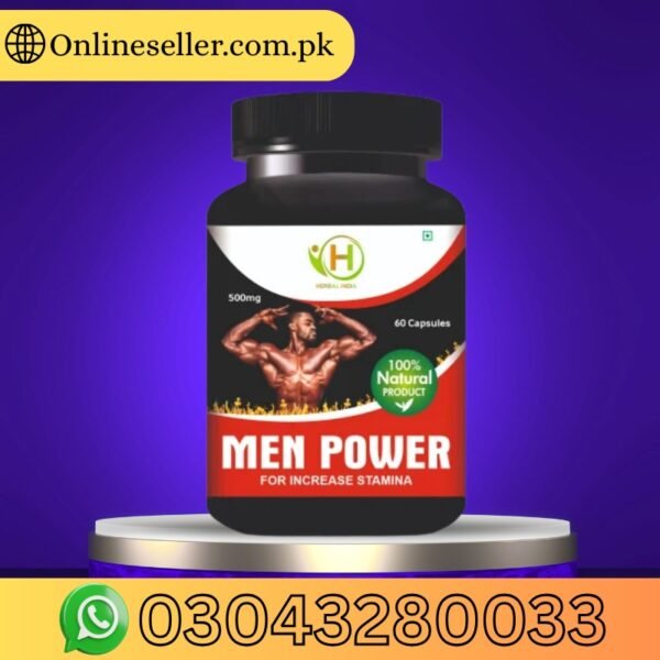Men Power For Increase Stamina (60 Capsules) 100% Natural Product In Pakistan
