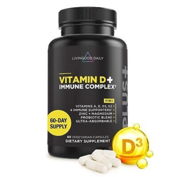 Vitamin D+ Immune Complex 60 Capsules In Pakistan