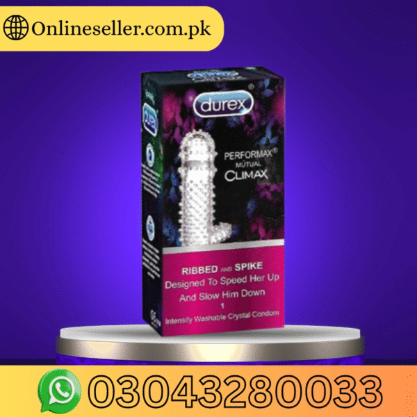 Durex Soft Silicone Reusable Spike Dotted Condom In Pakistan