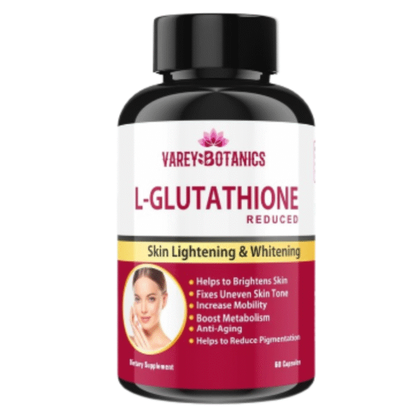 Varey Botanics L-Glutathione Reduced Skin Lightening & Whitening 60 Capsules In Pakistan