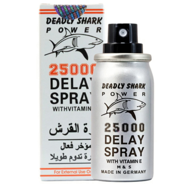 Deadly Shark Power 25000 Delay Spray 45Ml In Pakistan