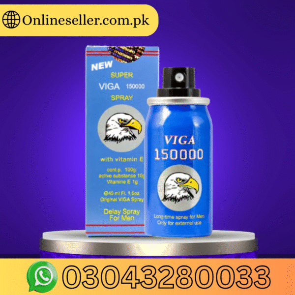 Super Viga 150000 Delay Spray 45Ml In Pakistan