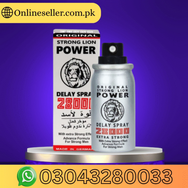Strong Lion Power 25000 Delay Spray 45Ml In Pakistan