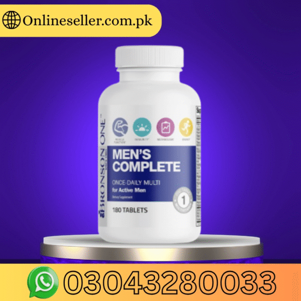 Bronson One Daily Men’s Complete Multivitamin Multimineral - 180 Tablets In Pakistan
