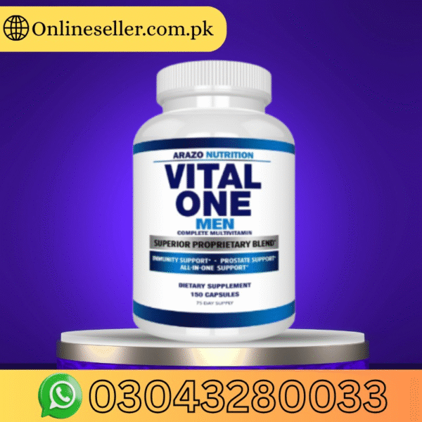 Arazo Nutrition Vital One Men 150 Capsules In Pakistan