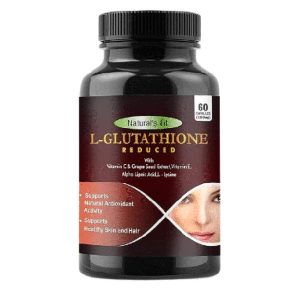 Natural Fit L- Glutathione Reduced 60 Capsules (1000MG) In Pakistan