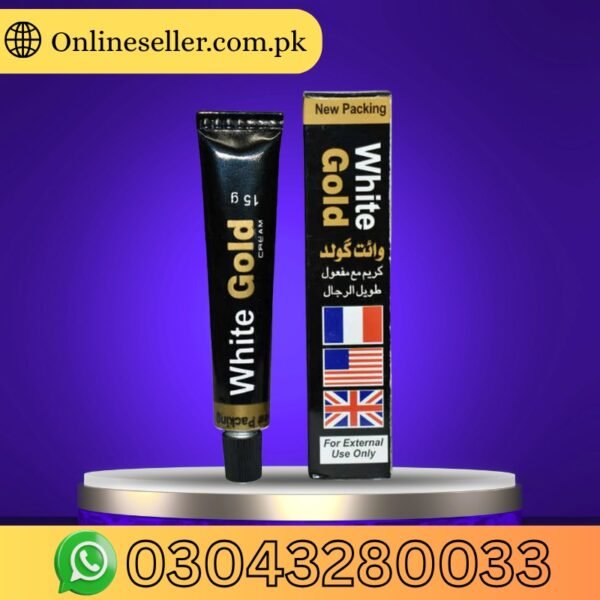 White Gold Timing Cream In Pakistan