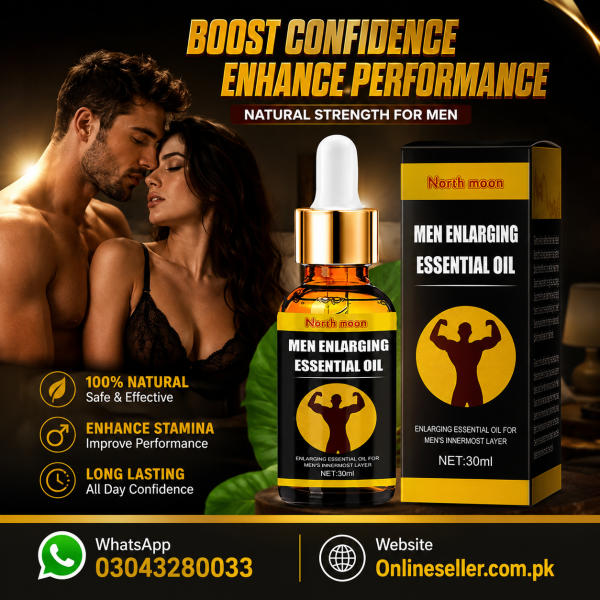 North Moon Men Enlargement Essential Oil In Pakistan