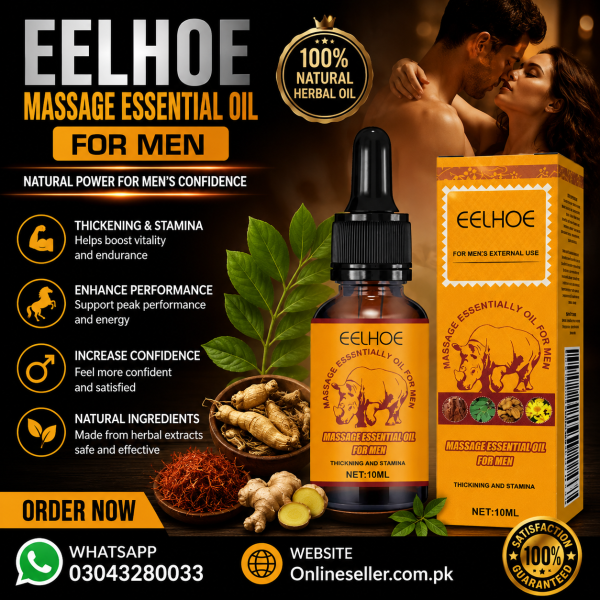 Eelhoe Massage Essential Oil For Men In Pakistan
