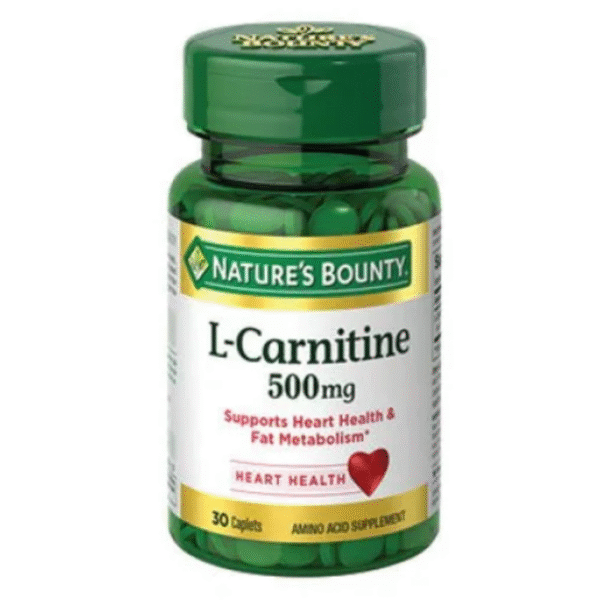 Nature's Bounty L-Carnitine 500mg, 30 Caplets Price In Pakistan