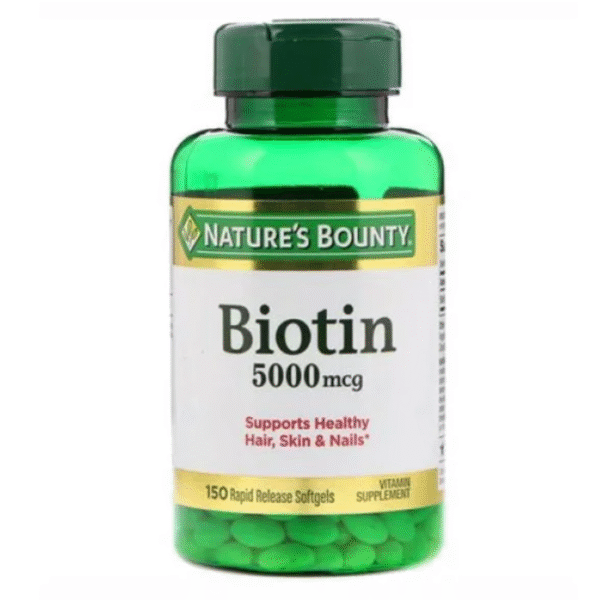 Nature's Bounty Biotin 5000 mcg 150 Softgels Price In Pakistan