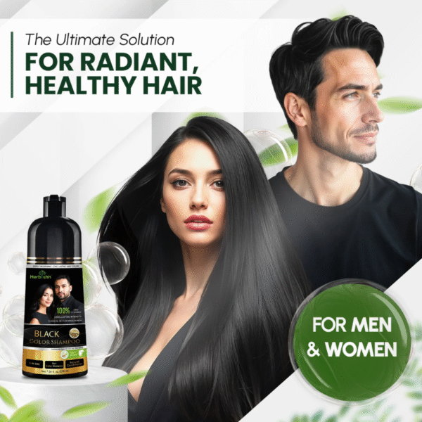 Herbishh 100% Black Hair Color Shampoo-200ml In Pakistan