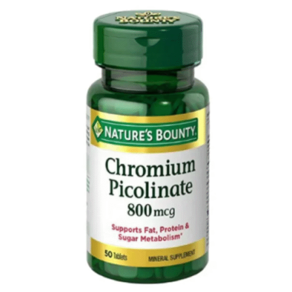 Nature's Bounty Chromium Picolinate 800Mcg 50 Tablets Price In Pakistan