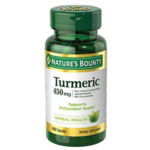 Nature's Bounty Turmeric 450Mg 60 Capsules Price In Pakistan