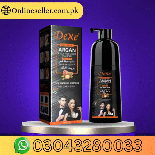 Dexe Argan Speedy Hair Color Shampoo In Pakistan