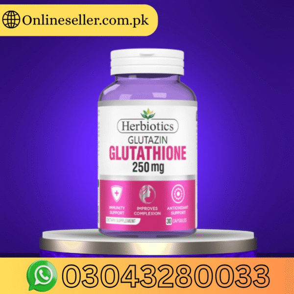 Glutazin (Glutathione 250Mg Capsules) In Pakistan