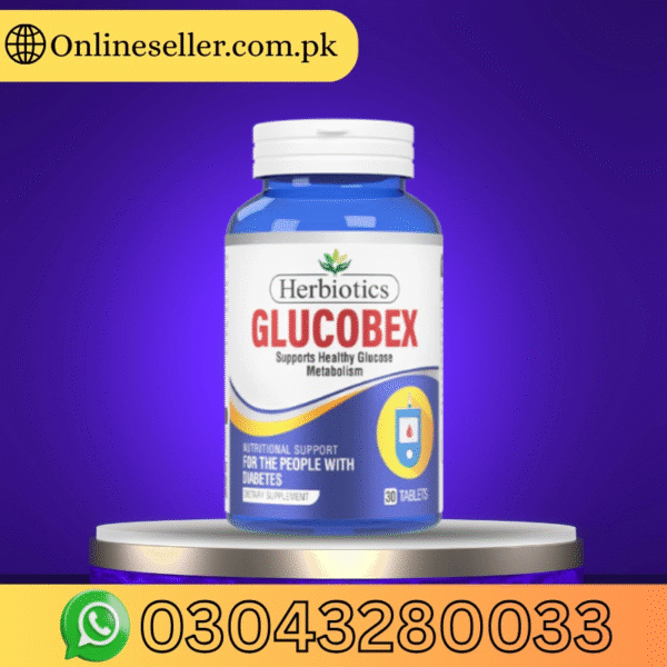 Glucobex Supports Healthy Glucose Metabolism 30/Tablets In Pakistan