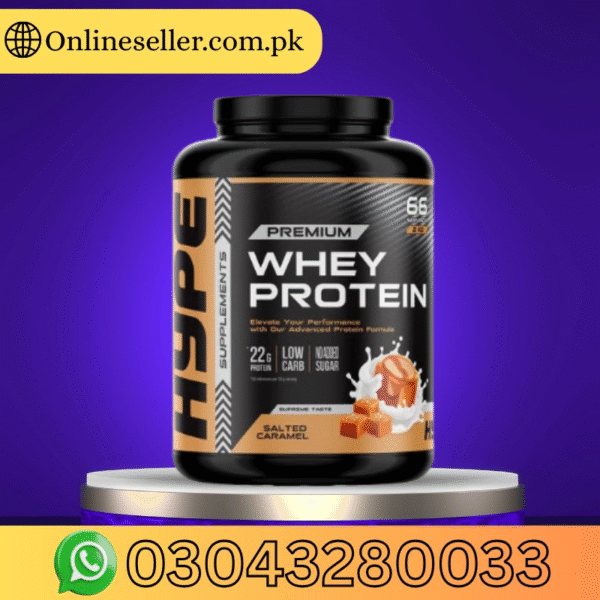 Hype Premium Whey Protein (Salted Caramel) 1 Kg In Pakistan