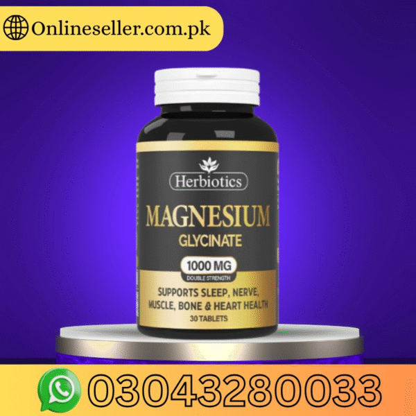 Magnesium Glycinate 1000Mg (Double Strength) In Pakistan