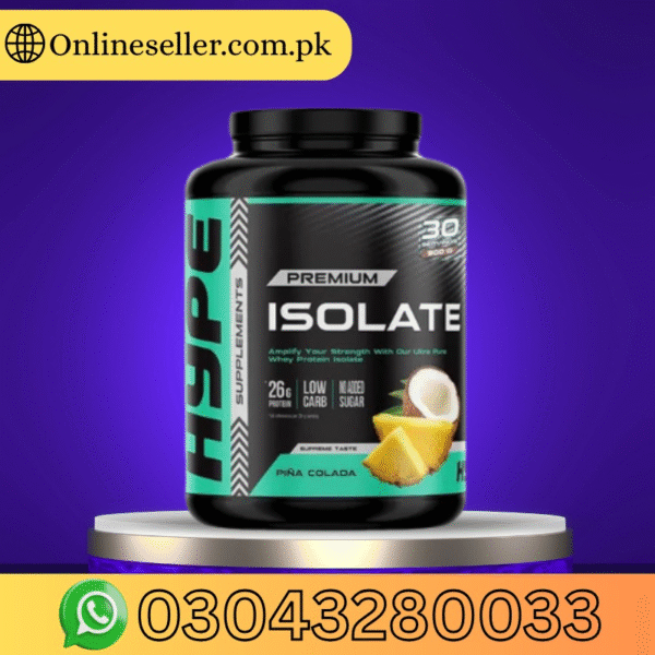 Hype Premium Whey Protein Isolate (Pina Colada) 900G In Pakistan