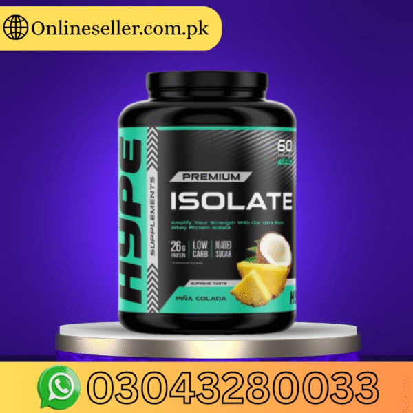 Hype Premium Whey Protein Isolate (Pina Colada) 1.8 Kg In Pakistan