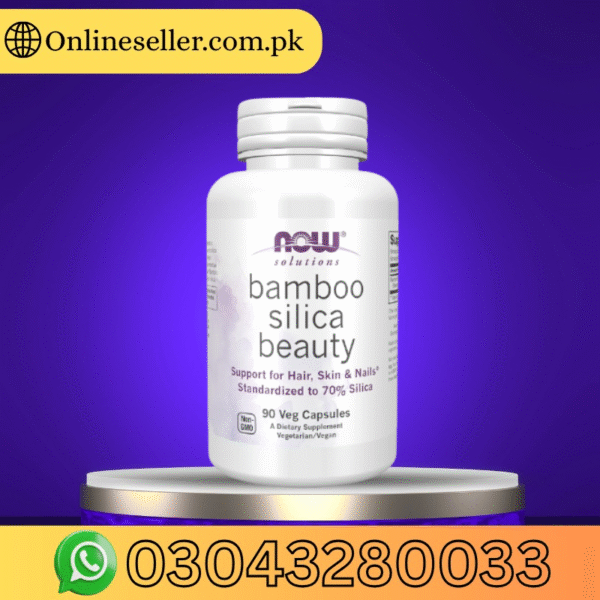 Now Food Bamboo Silica Beauty Veg Capsules In Pakistan
