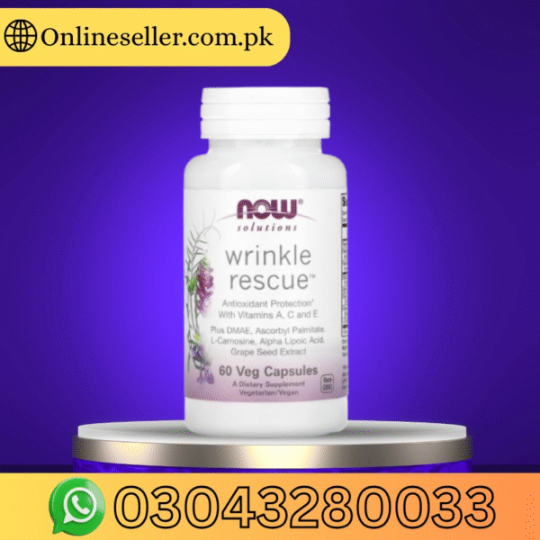 Now Food Wrinkle Rescue™ Veg Capsules In Pakistan