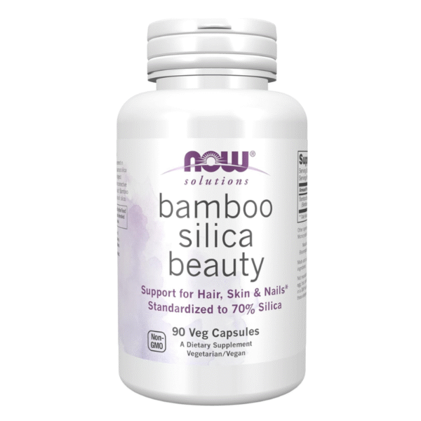 Now Food Bamboo Silica Beauty Veg Capsules In Pakistan