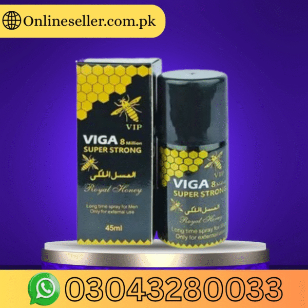 Vip Viga Spray 8 Million Super Strong With Royal Honey In Pakistan