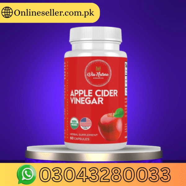 Apple Cider Vinegar Herbal Supplement 60 Capsule In Pakistan