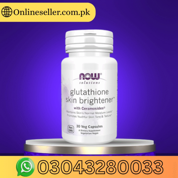 Now Food Glutathione Skin Brightener™ With Ceramosides® Veg Capsules In Pakistan