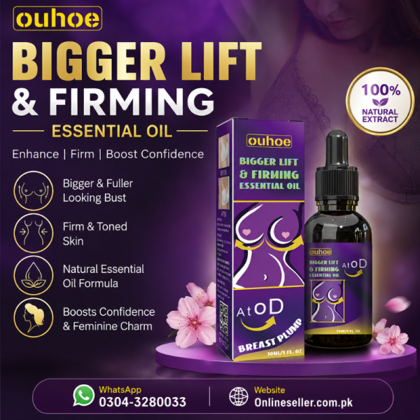 Ouhoe Bigger Lift & Firming Essential Oil And Breast Plump 30Ml Price In Pakistan