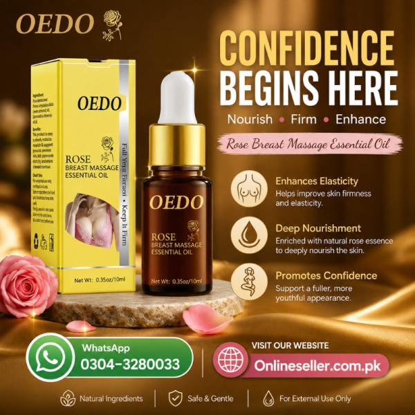 Oedo Rose Breast Massage Essential Oil In Pakistan