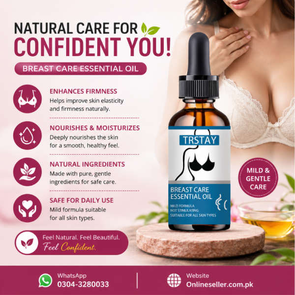 Trstay Breast Care Essential Oil In Pakistan