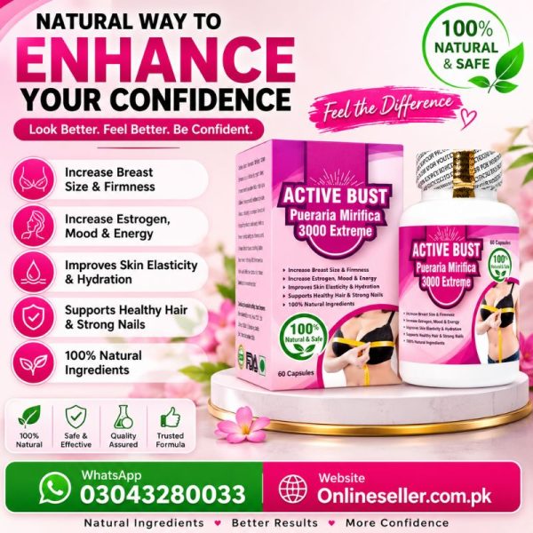 Active Bust Pueraria Mirifica 3000 Extreme In Pakistan