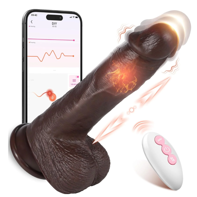 Black Thrusting Vibrator Dildo In Pakistan Black Thrusting Vibrator Dildo In Pakistan