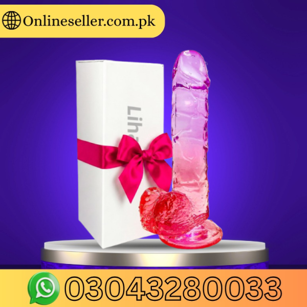 Colorful Flexible G-Spot Silicone Dildo In Pakistan