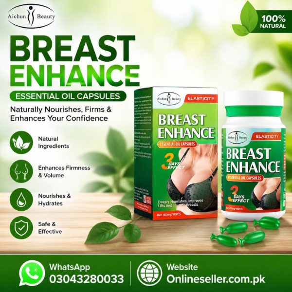 Aichun Beauty Breast Enhance Essential Oil Capsule Price In Pakistan