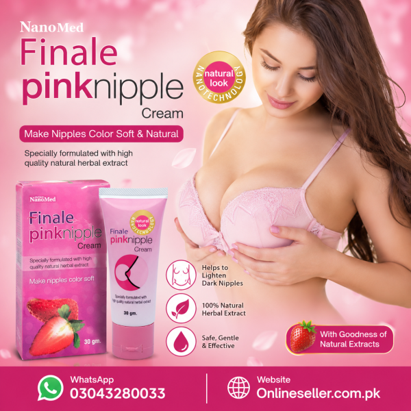 Nanomed Finale Pink Nipple Cream Herbal Extract In Pakistan