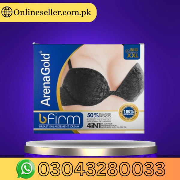 Arena Gold Breast Enlargement Cream 4 In 1 In Pakistan