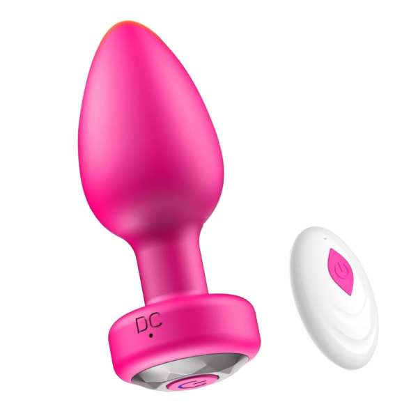 Remote Control Vibrating Anal Plug Adult Sex Toys