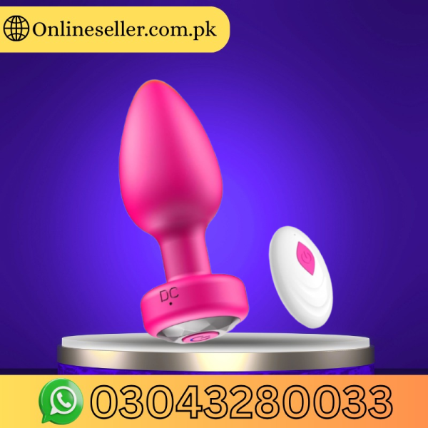 Remote Control Vibrating Anal Plug Adult Sex Toys